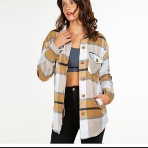 SHACKET-Soft plaid 4 pocket
